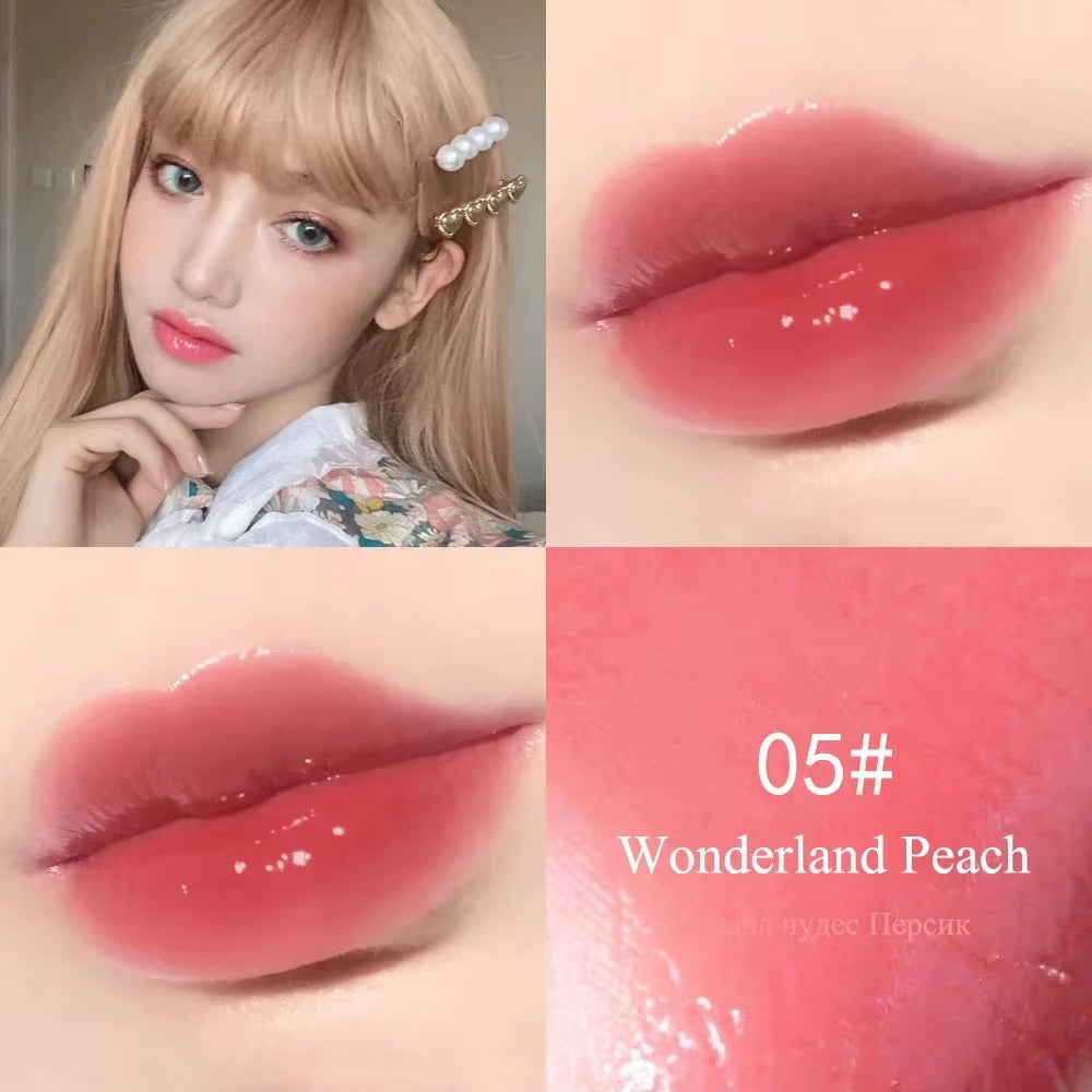 Mini 10 Colors Liquid Lip Gloss Waterproof Non-Stick 24 Hours Long Lasting Velvet Matte Lipstick Lip Gloss Cosmetic Makeup Care