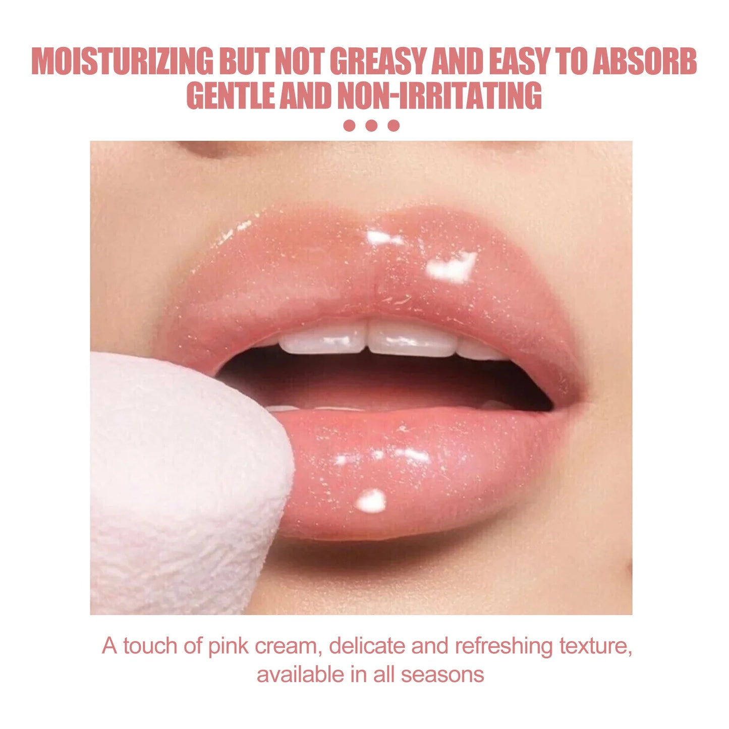 Moisturizing Lip Mask with Lip Brush Day and Night Repair Lip Balm Hydrating Prevention Dry Crack Lip Scrubs Exfoliator