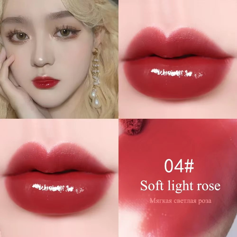 Mini 10 Colors Liquid Lip Gloss Waterproof Non-Stick 24 Hours Long Lasting Velvet Matte Lipstick Lip Gloss Cosmetic Makeup Care