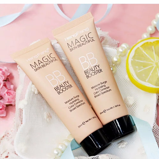 30Ml Natural Facial Foundation Cream BB Cream Whitening Base Set Sun Cream Lasting Waterproof Concealer Brightens Face Makeup