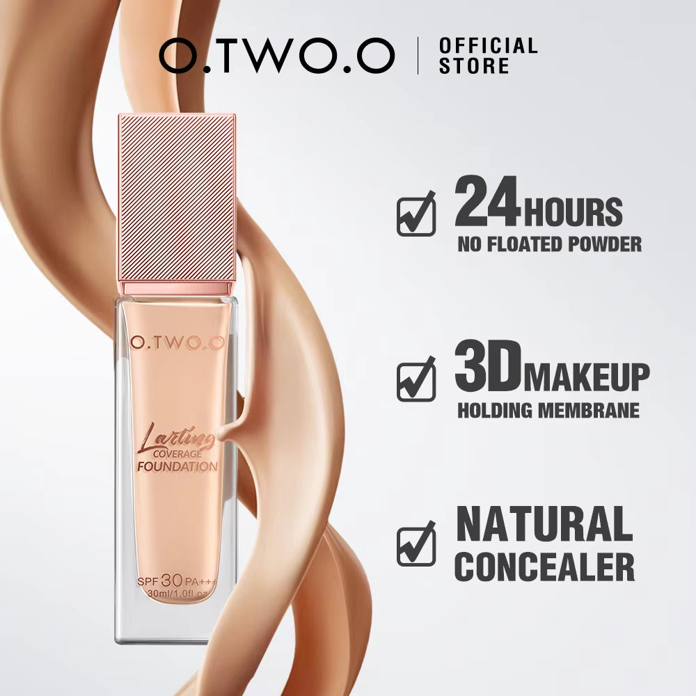 Foundation Cream Moisturizing Oil-Free Long-Lasting Waterproof BB Cream Concealer Full Coverage Foundation Face Makeup