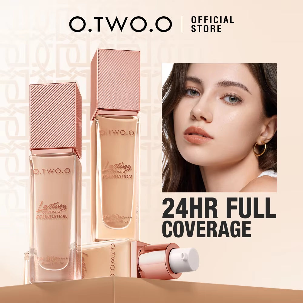 Foundation Cream Moisturizing Oil-Free Long-Lasting Waterproof BB Cream Concealer Full Coverage Foundation Face Makeup