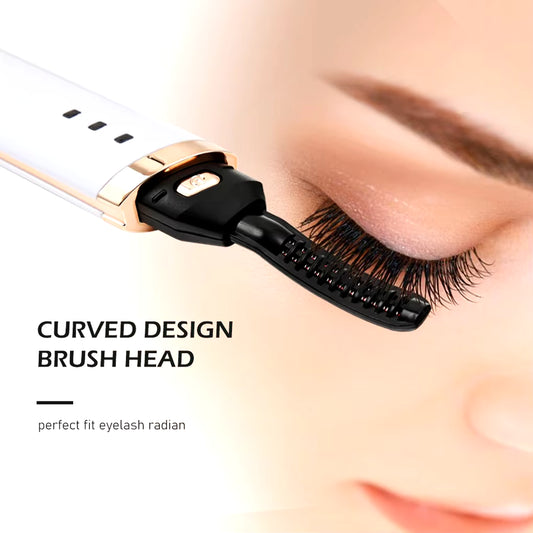 3 Gear Adjustable Heating Eyelash Curler Electric Beauty Makeup Anti-Scald Eyelashes Curling Portable Lashes Make Up