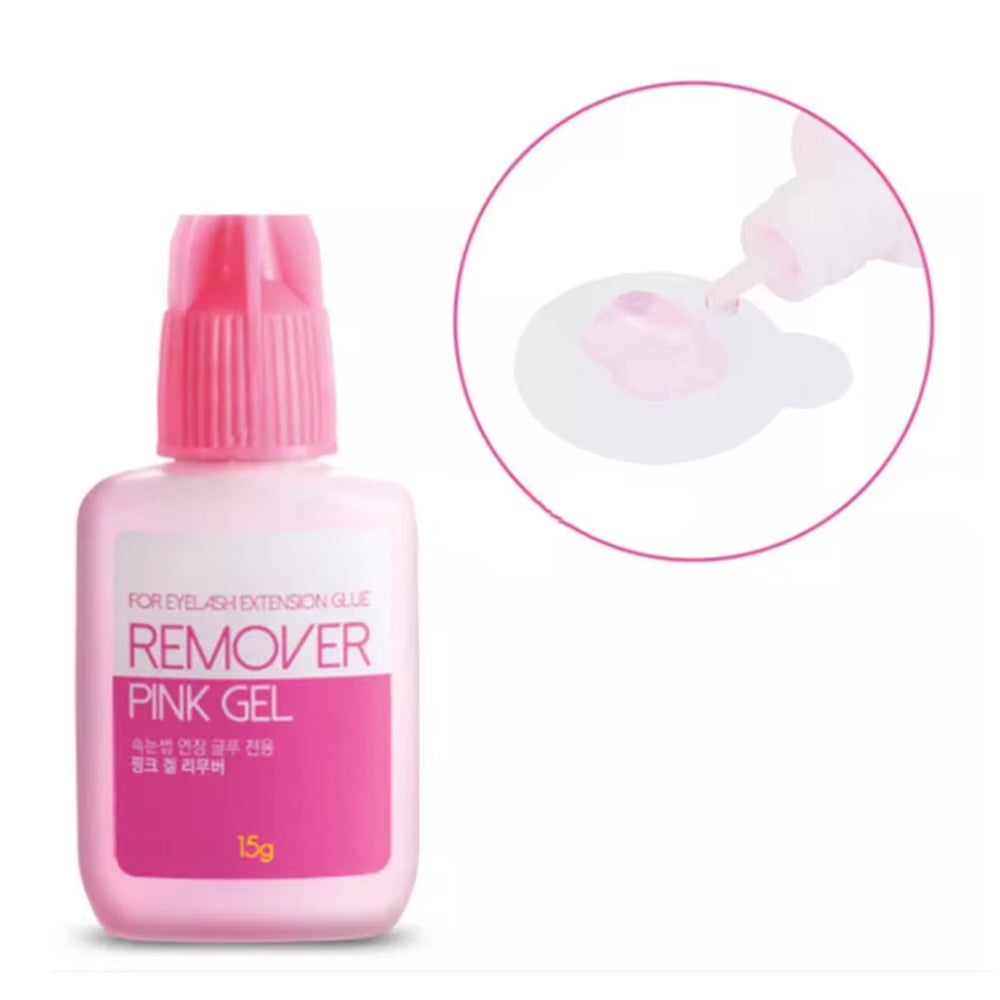 Original Korea Remover Liquid for Eyelash Extensions Glue Wholesale Clear Gel Cleaner False Lash Removal Liquid 15G