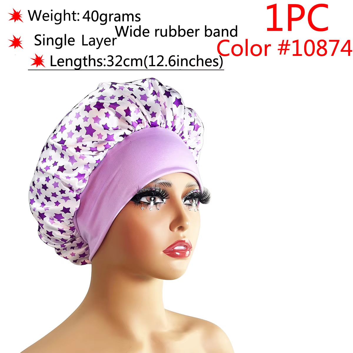 Silk Hair Bonnet Satin Cheveux Nuit Single Double Layer Silk Hair Cap for Women Sleeping Adjust Head Cover Hat Beauty Products