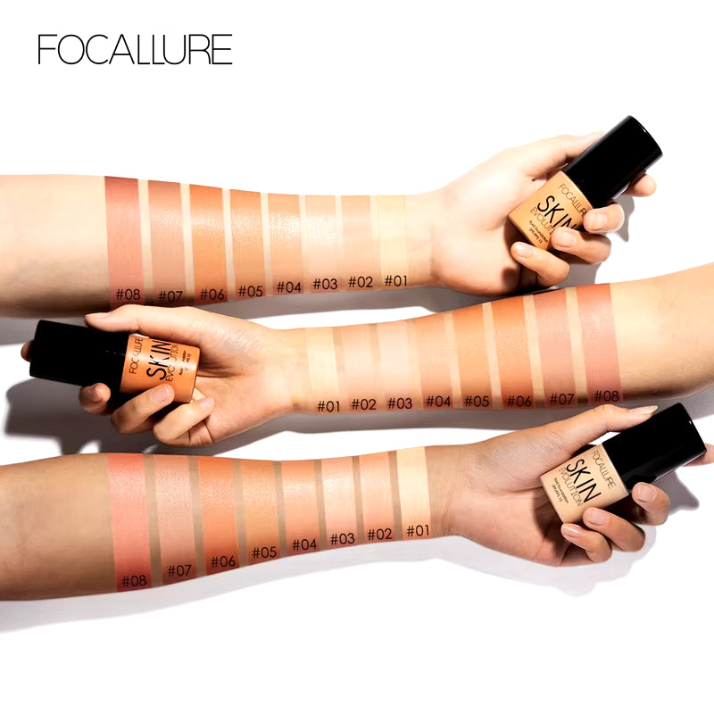 Wholesale  Face Makeup Foundation Makeup Base Liquid Foundation Concealer Whitening Moisturizer Oil-Control Cosmetics