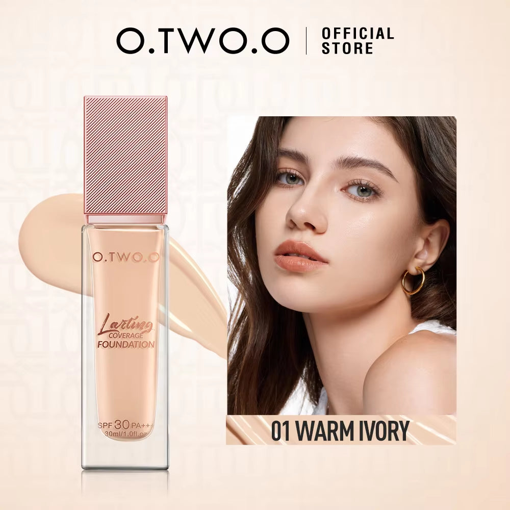 Foundation Cream Moisturizing Oil-Free Long-Lasting Waterproof BB Cream Concealer Full Coverage Foundation Face Makeup