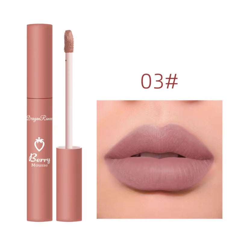 12 Colors Velvet Matte Lip Gloss Waterproof Moisturizing Easy to Wear Long Lasting Hydrating Liquid Lipstick Beauty Cosmetics