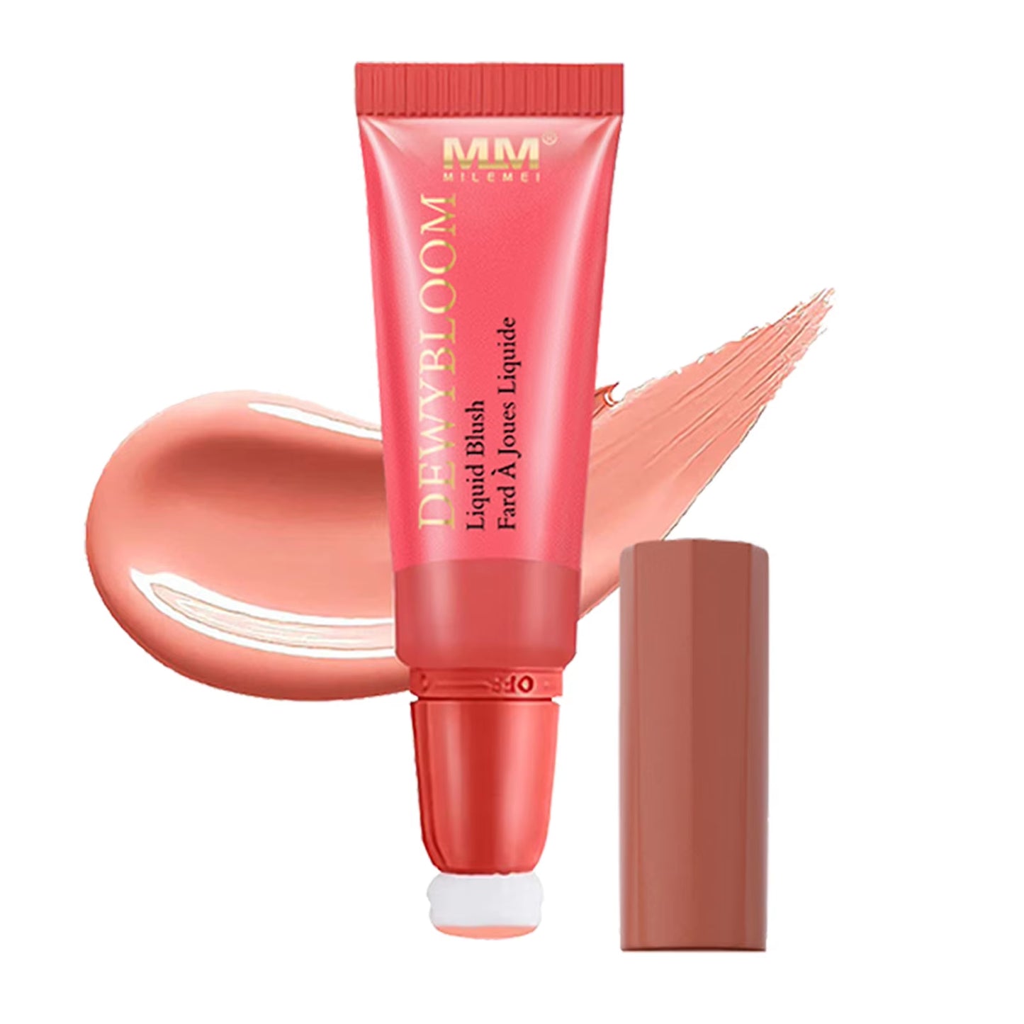 Blush Highlighter Stick Face Liquid Blusher Natural Cream Cheek Eye Tint Peach Blush Contour Blush Brighten Cheek Cosmetic