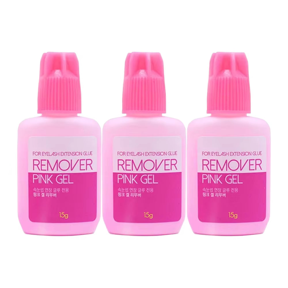 Original Korea Remover Liquid for Eyelash Extensions Glue Wholesale Clear Gel Cleaner False Lash Removal Liquid 15G