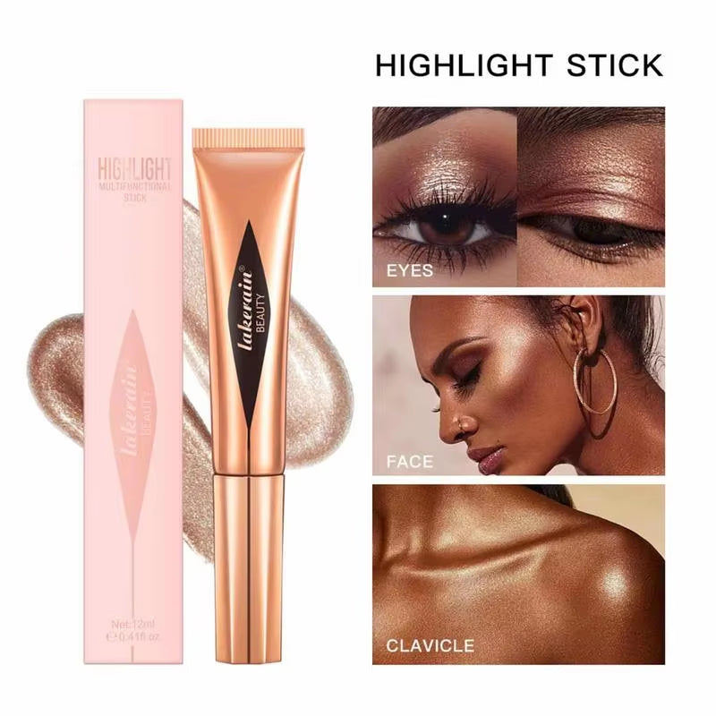 Blush Highlighter Stick Face Liquid Blusher Natural Cream Cheek Eye Tint Peach Blush Contour Blush Brighten Cheek Cosmetic