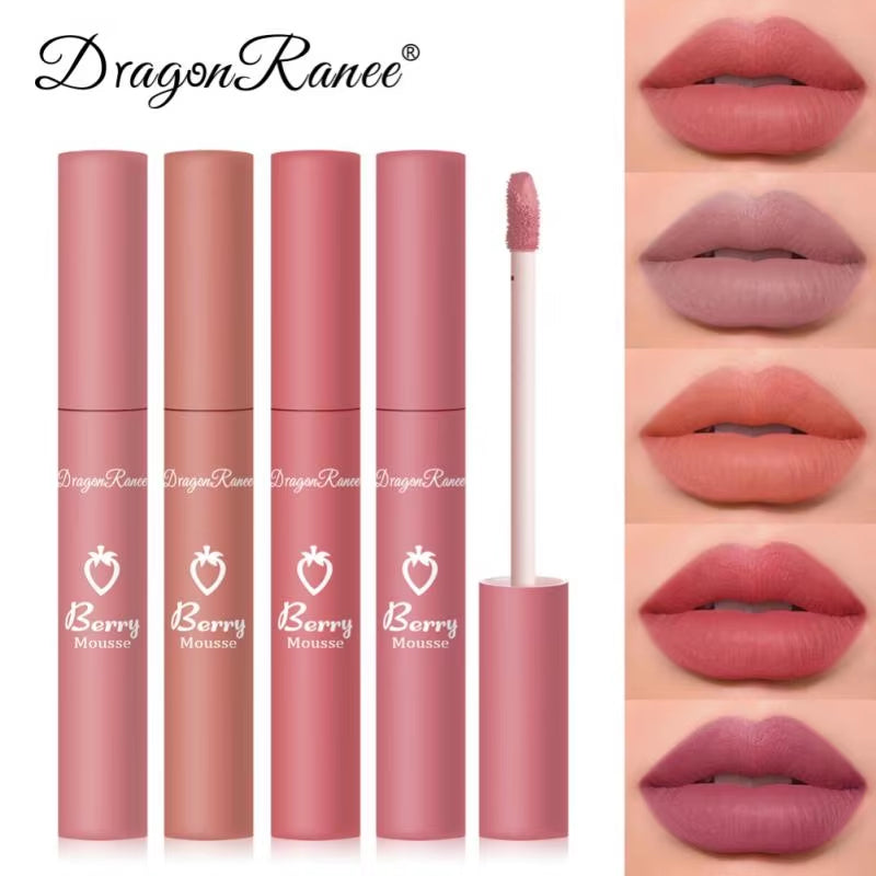 12 Colors Velvet Matte Lip Gloss Waterproof Moisturizing Easy to Wear Long Lasting Hydrating Liquid Lipstick Beauty Cosmetics