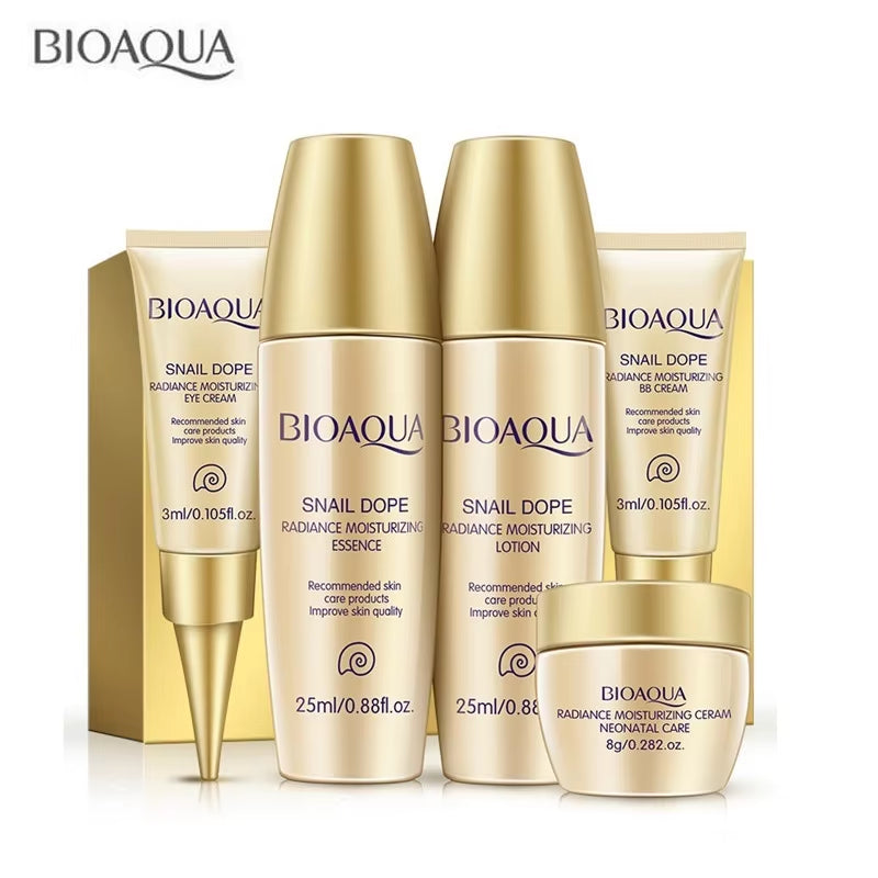 Bioaqua Collagen Gold Eye Mask + Lip Mask Set facial skin care