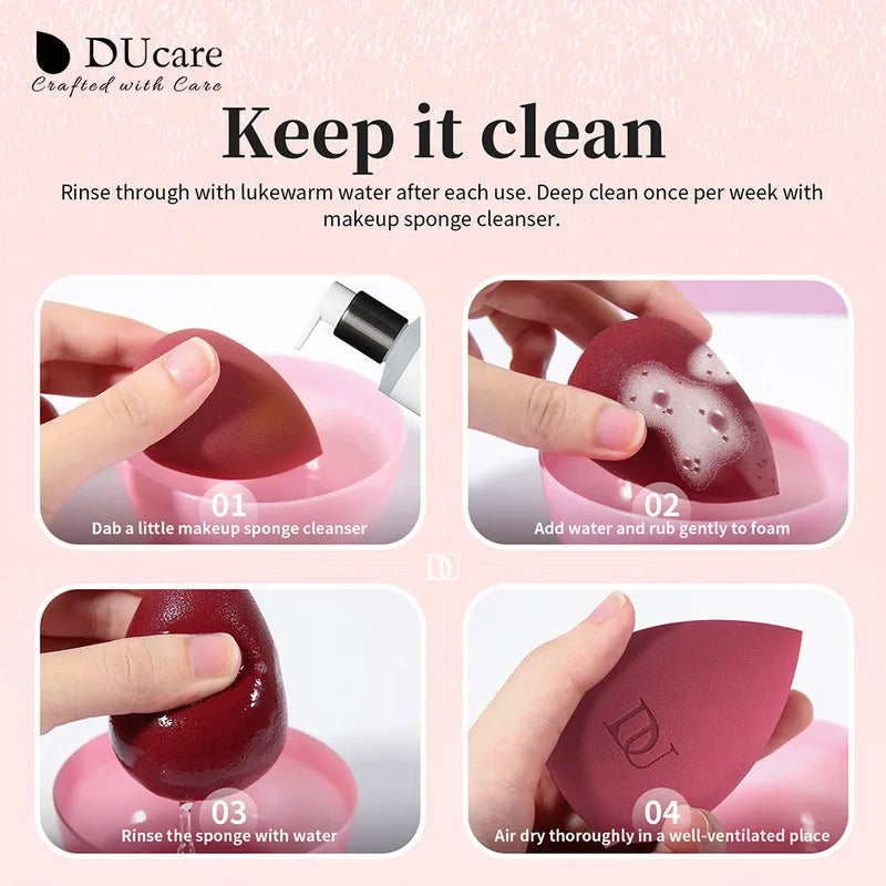 Water Drop Makeup Sponge Professional Cosmetic Puff for Foundation Concealer BB Cream Blending Egg Sponge Makeup Tools