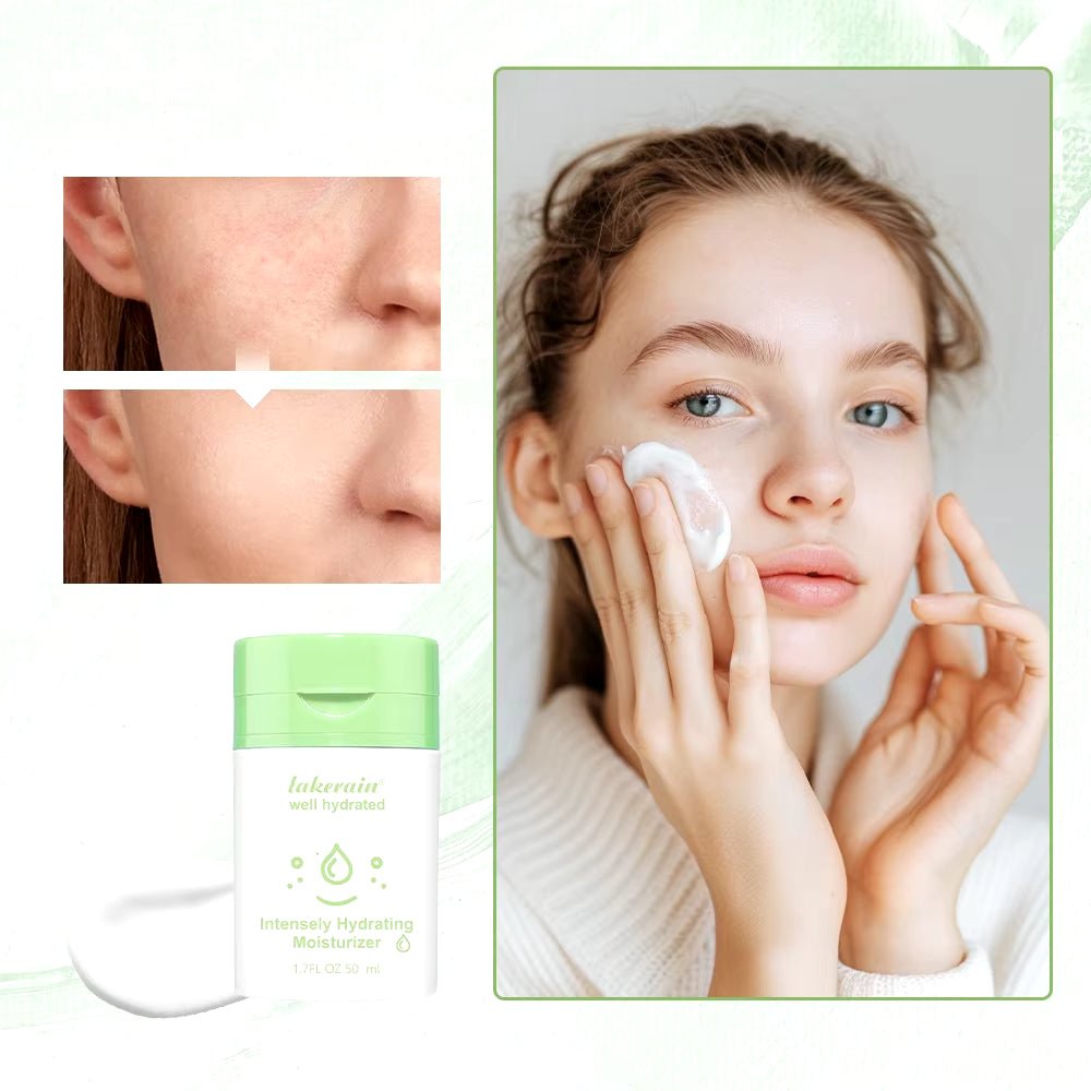 Intensely Hydrating Moisturizer Face Cream Whitening Face Moisturizer with Chrysanthemum Extract Centella Asiatica