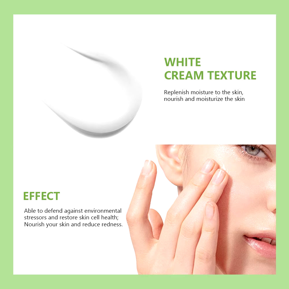 Intensely Hydrating Moisturizer Face Cream Whitening Face Moisturizer with Chrysanthemum Extract Centella Asiatica